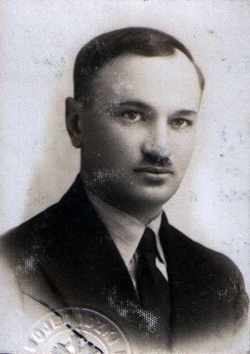 Marian Plewako (1904-1972), zdjęcie legitymacyjne z 1935 r.